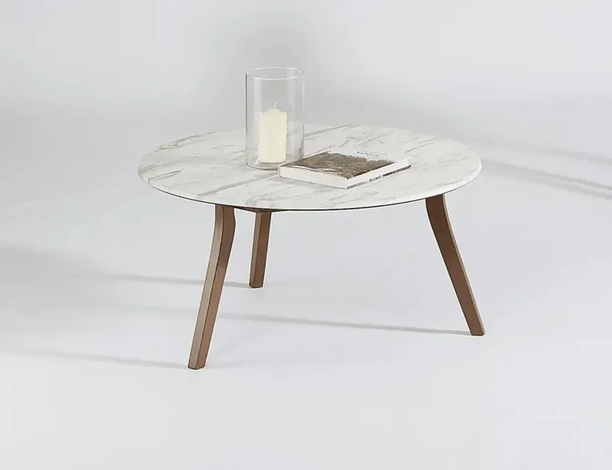 Allana White Cocktail Table