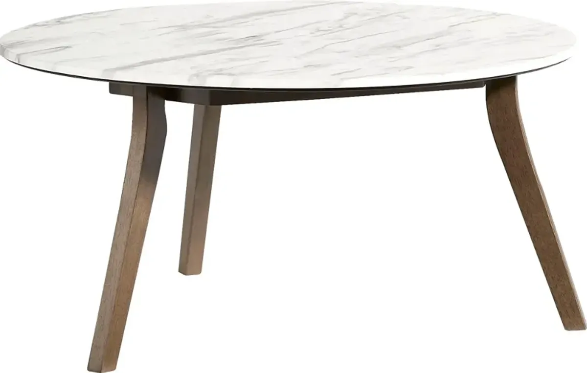 Allana White Cocktail Table