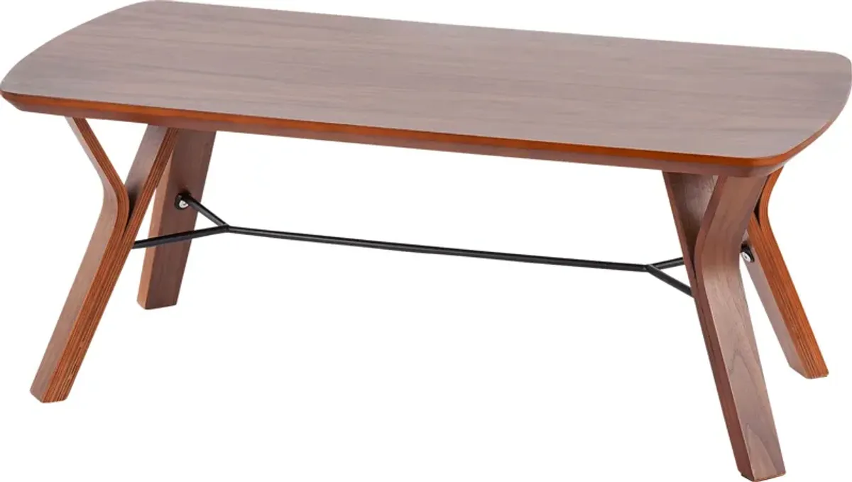 Rushworth II Walnut Cocktail Table