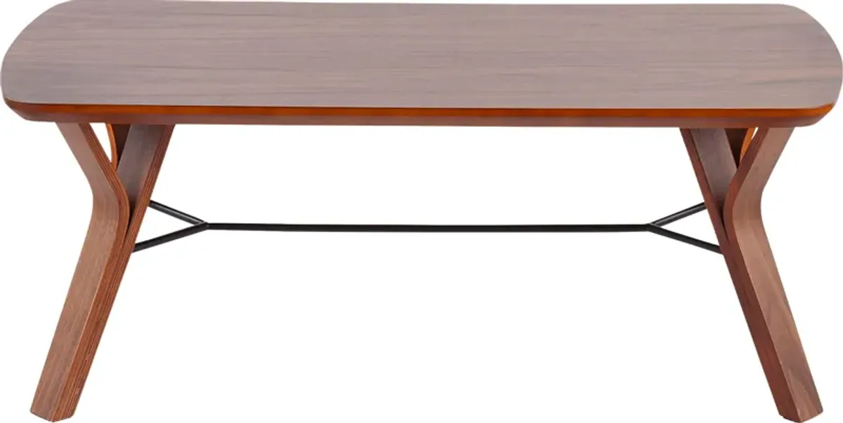 Rushworth II Walnut Cocktail Table