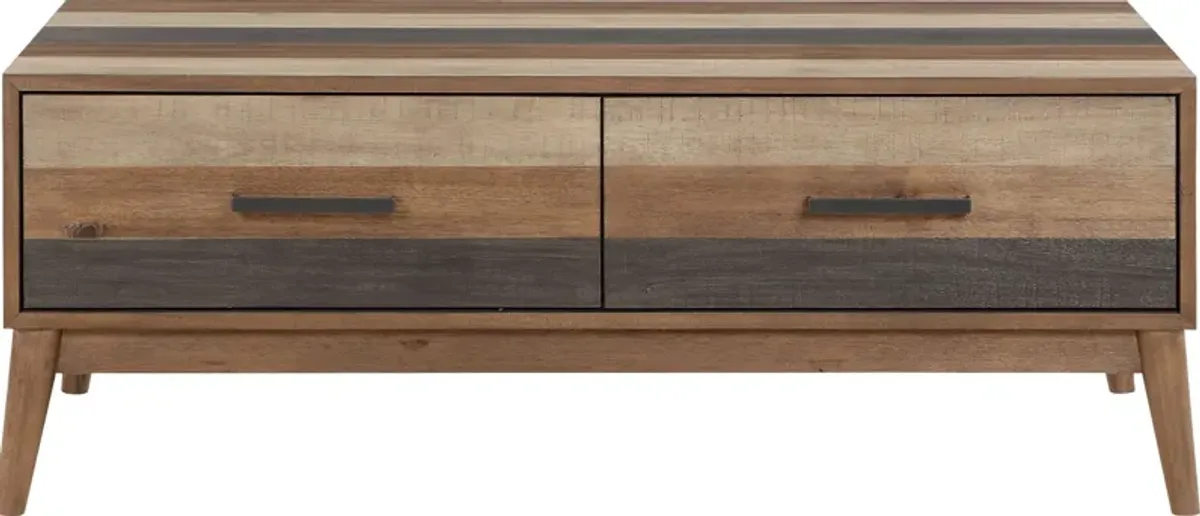 Brigtine Brown Cocktail Table