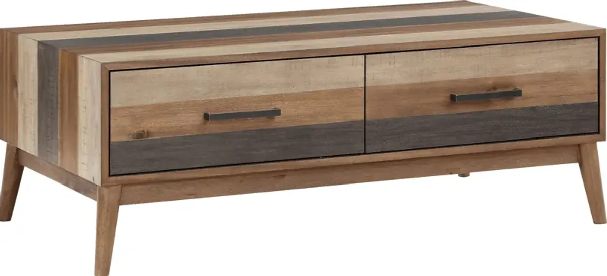 Brigtine Brown Cocktail Table