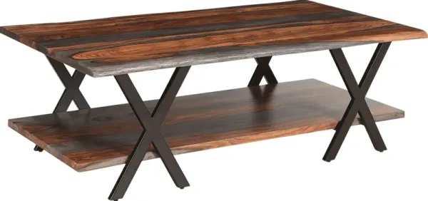 Carlsbory Brown Cocktail Table