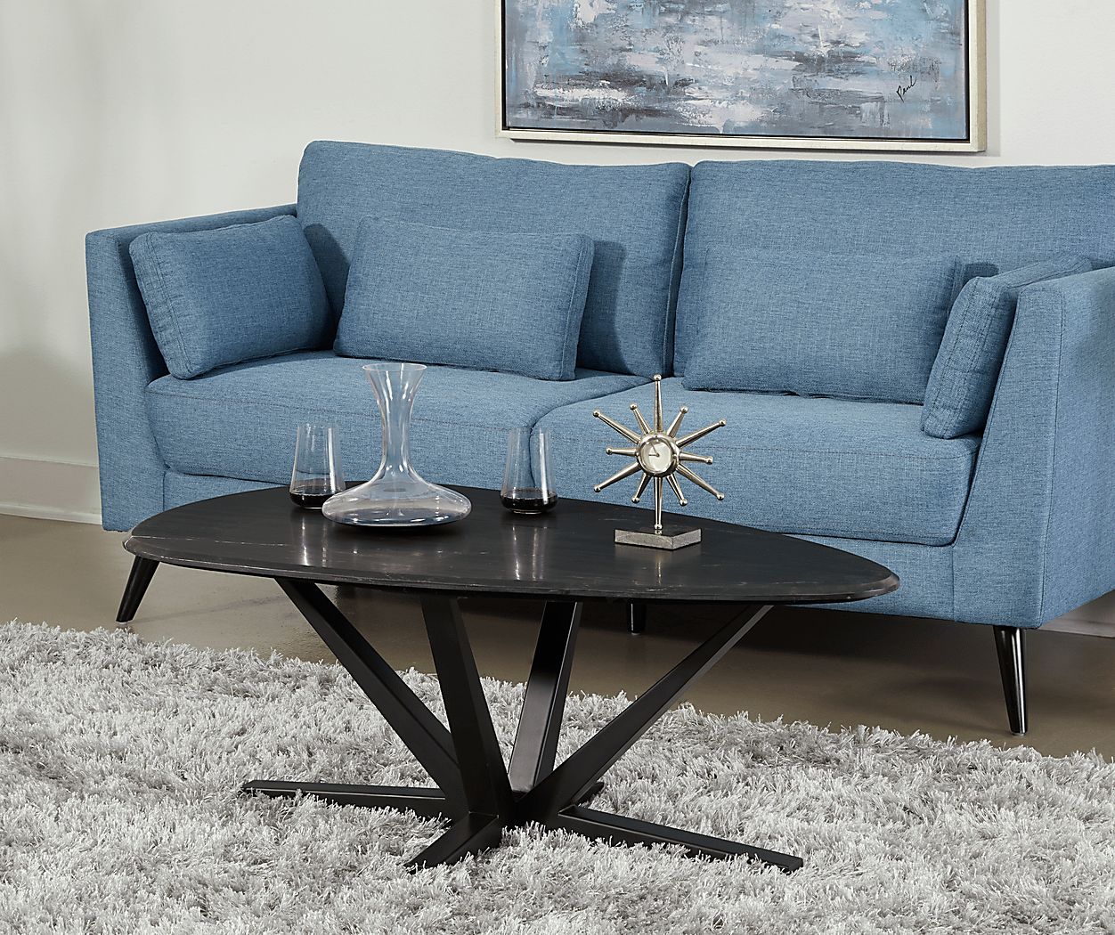 Mollianna Black Cocktail Table