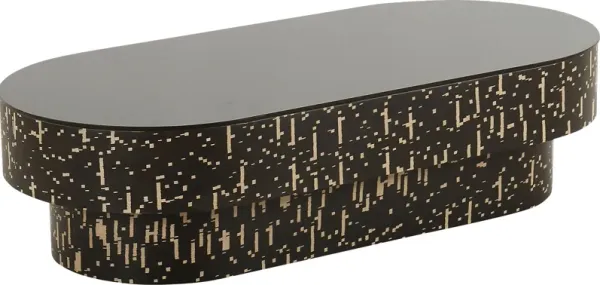 Goularte Black Cocktail Table