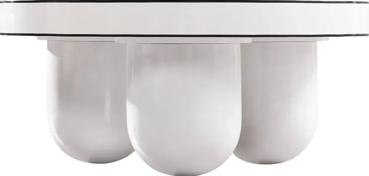 Japala White Cocktail Table