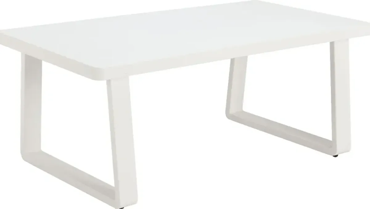 Duscellis White Cocktail Table