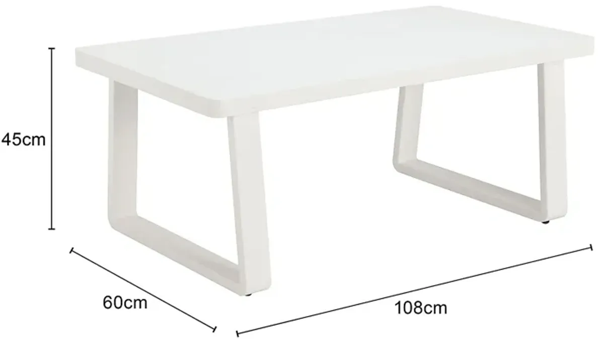 Duscellis White Cocktail Table