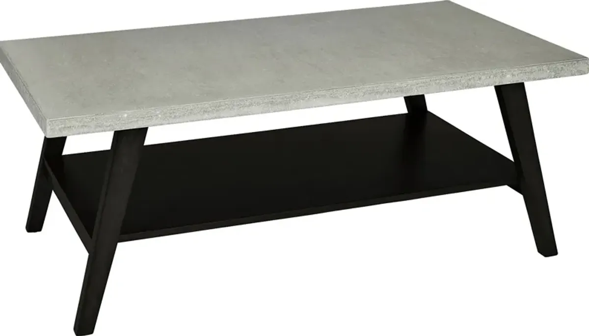 Anunsen II Black Cocktail Table