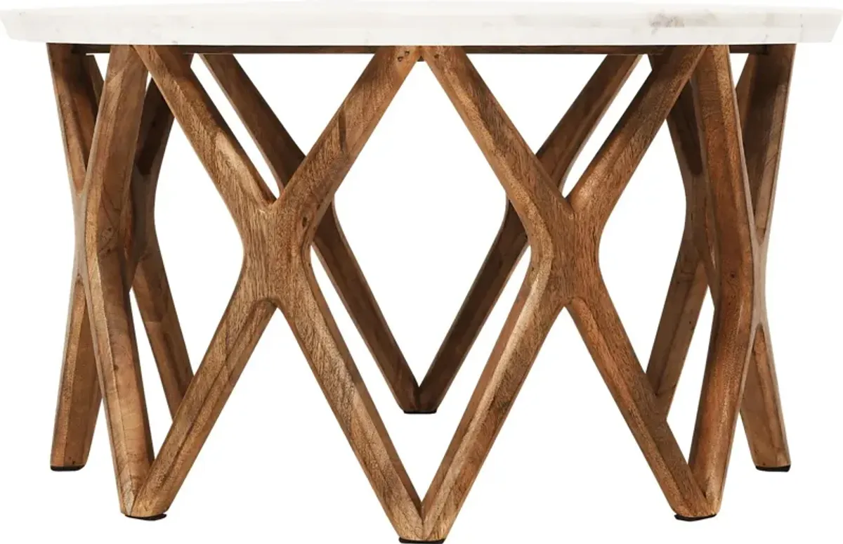 Culverton White Cocktail Table