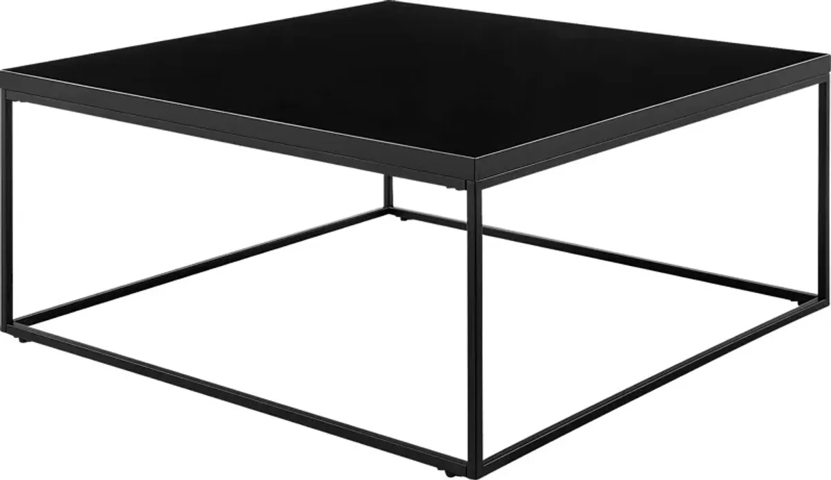 Amiebleu III Black Cocktail Table