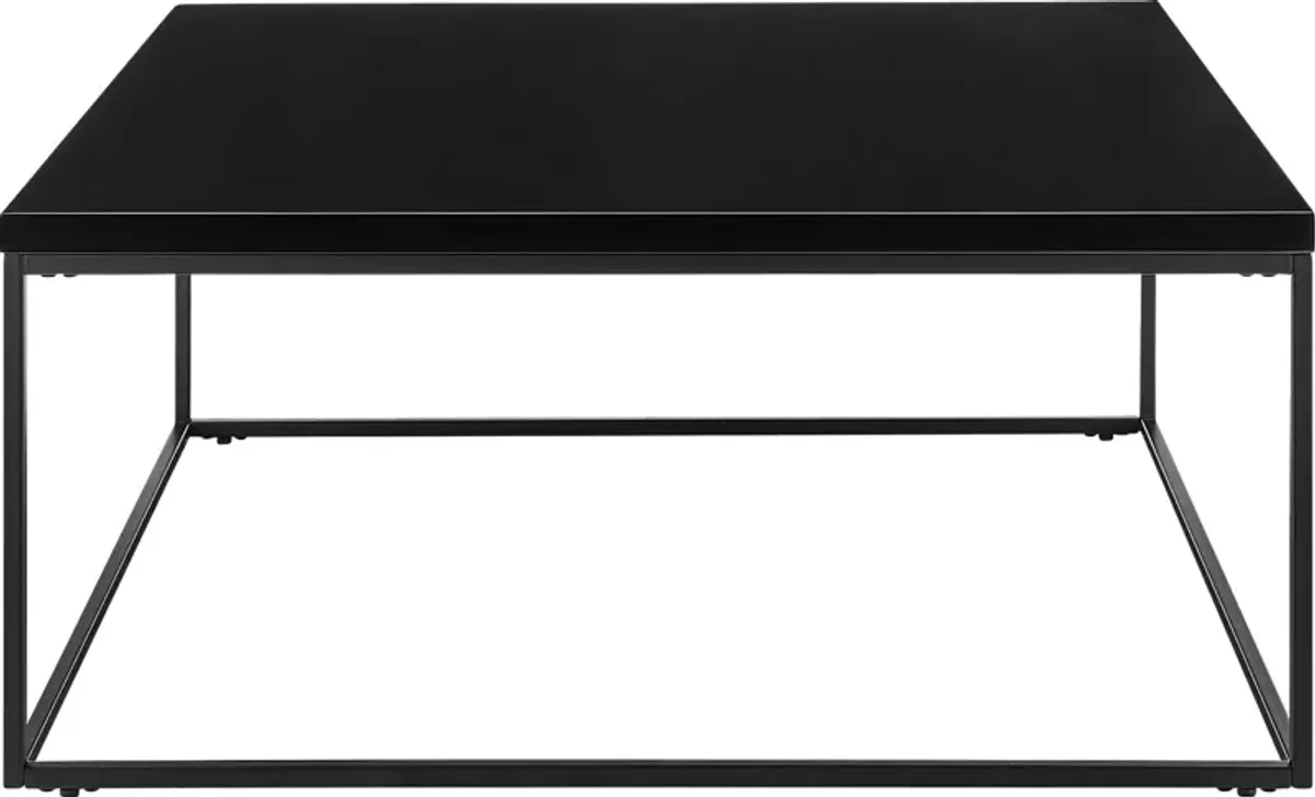 Amiebleu III Black Cocktail Table