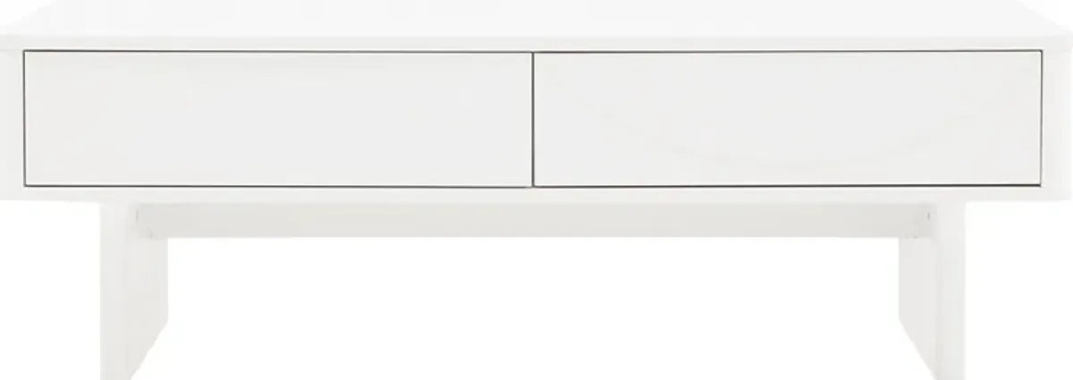 Ammons White Cocktail Table