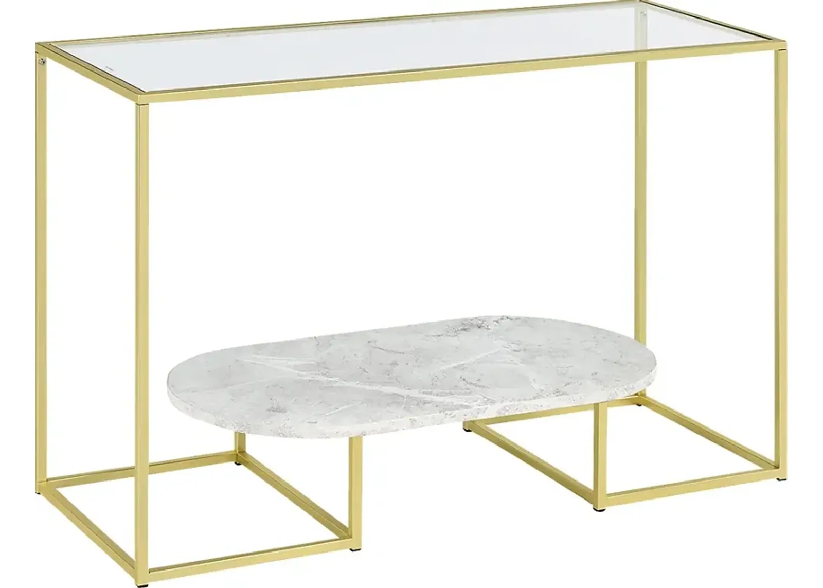 Greencastle Gold Sofa Table