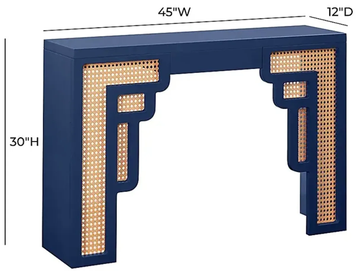 Sandidge Navy Sofa Table