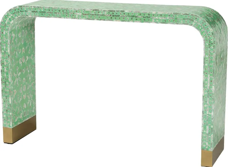 Manorway Green Sofa Table