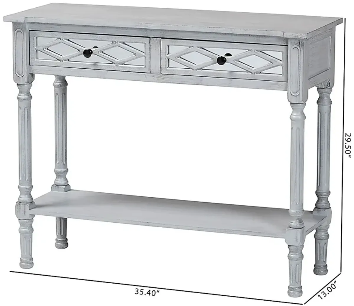 Centanni Gray Sofa Table