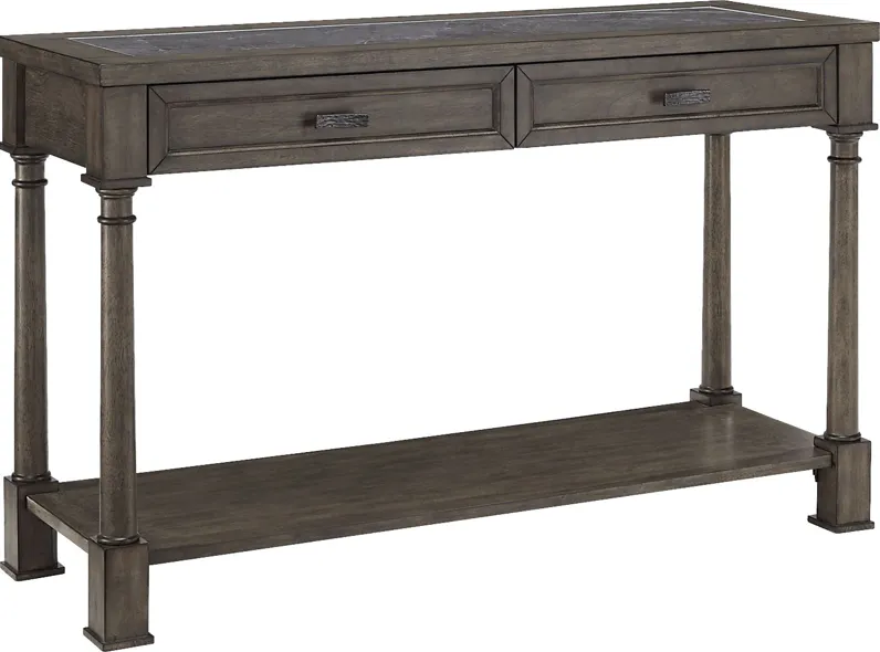 Eakins Brown Sofa Table