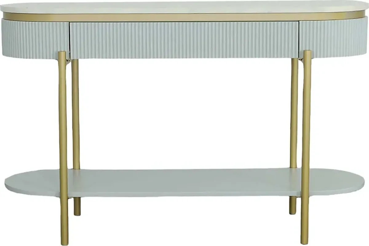 Goldcup Blue Sofa Table