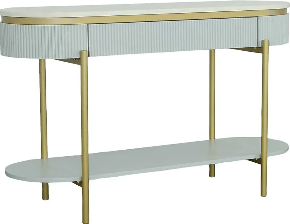 Goldcup Blue Sofa Table