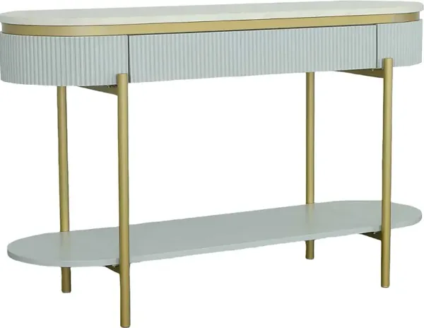 Goldcup Blue Sofa Table