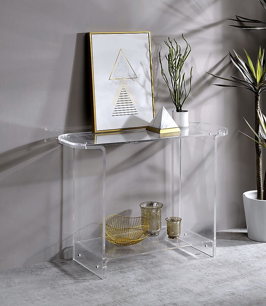 Auxili Clear Sofa Table