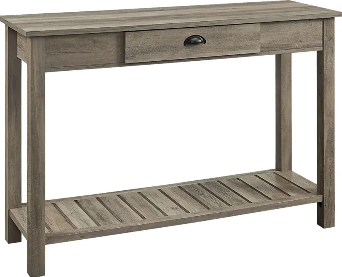 Arlandes Gray Sofa Table