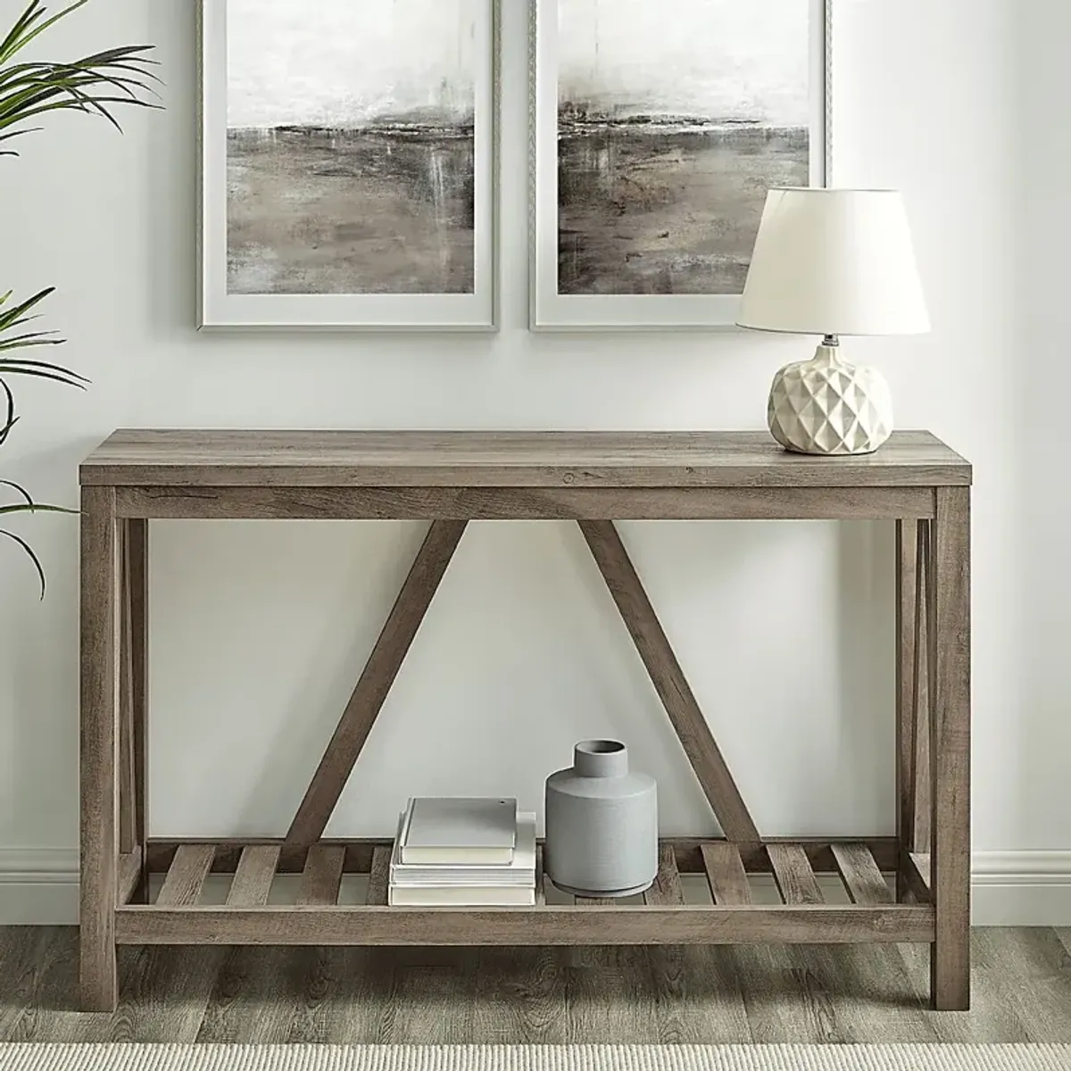 Whittenham Gray Sofa Table