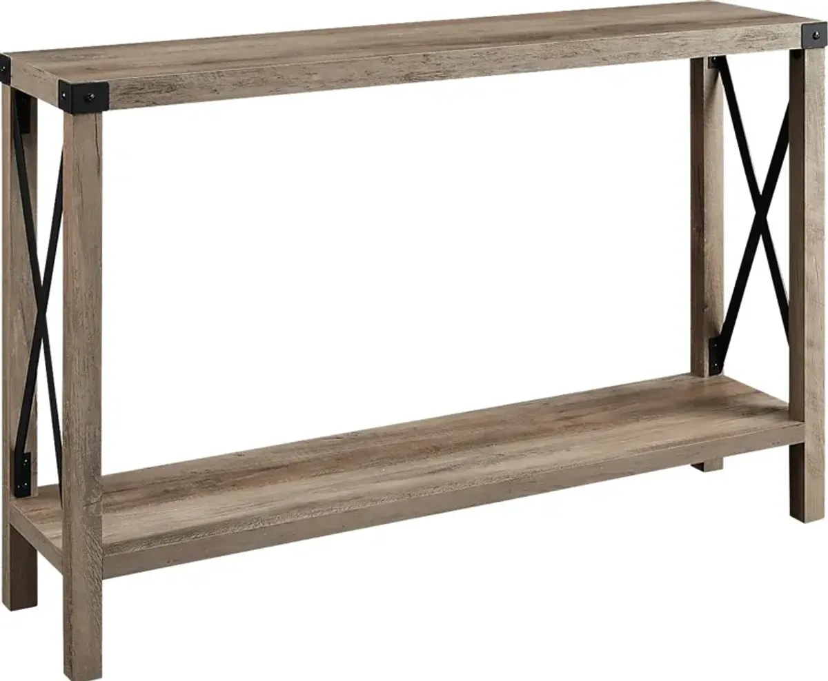 Northwinds Gray Sofa Table