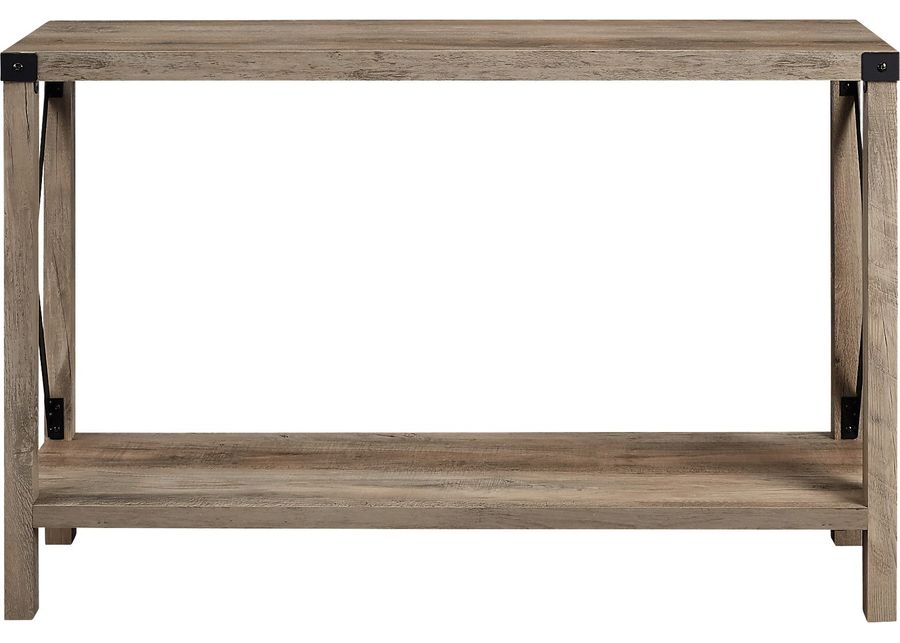 Northwinds Gray Sofa Table