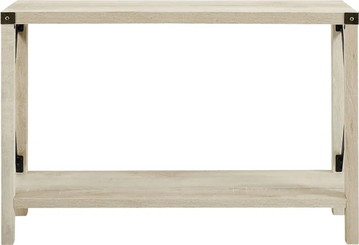Northwinds White Oak Sofa Table