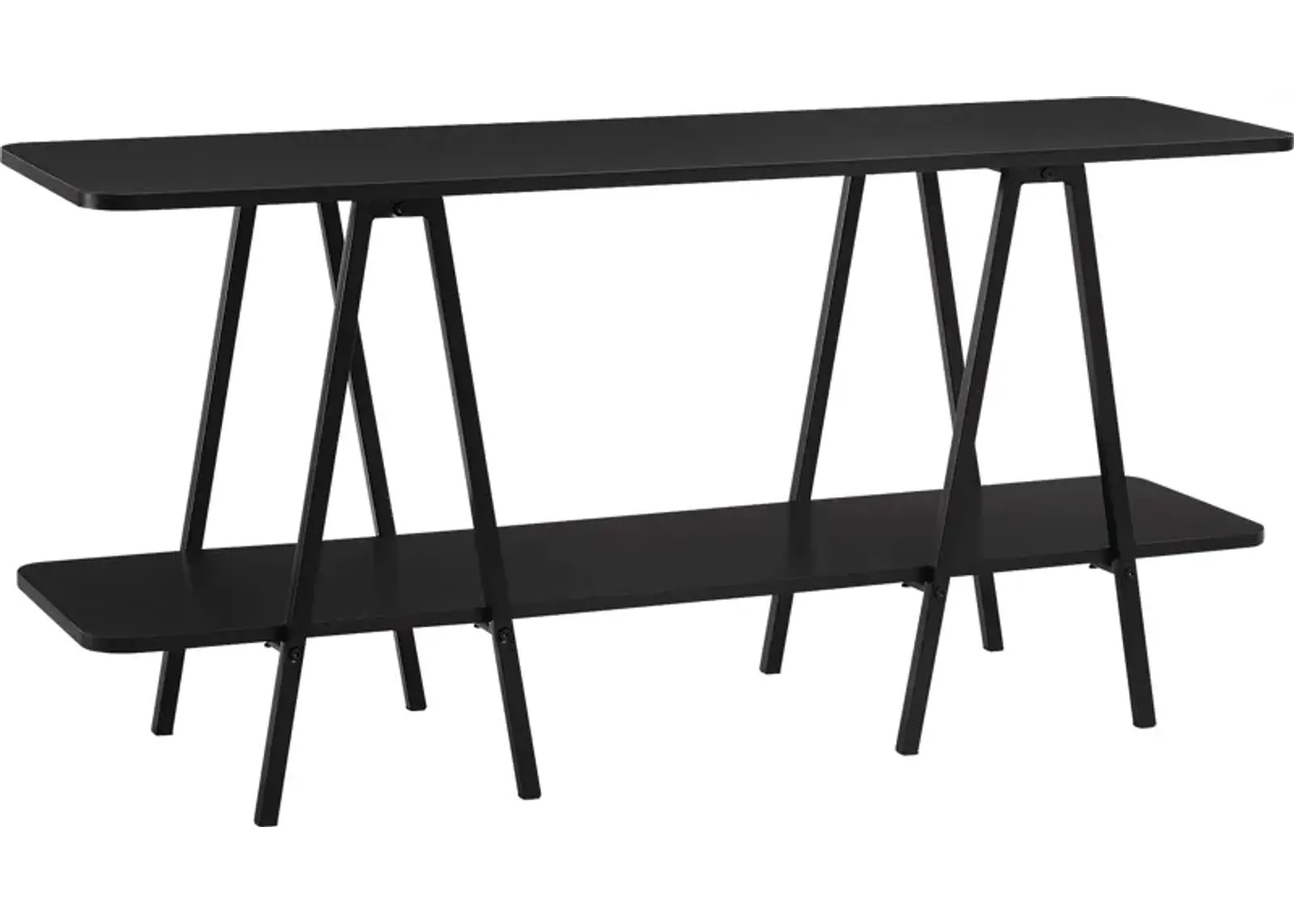 Jessee I Black Sofa Table