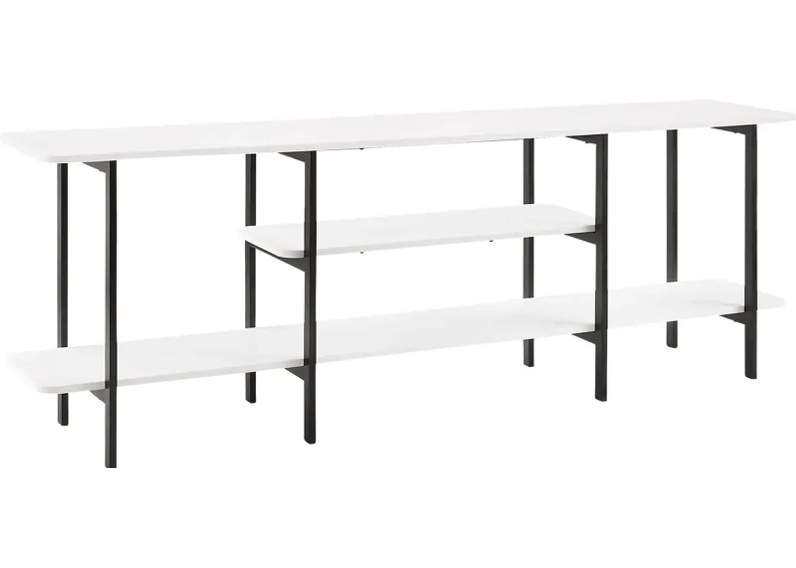 Jessee II White Sofa Table