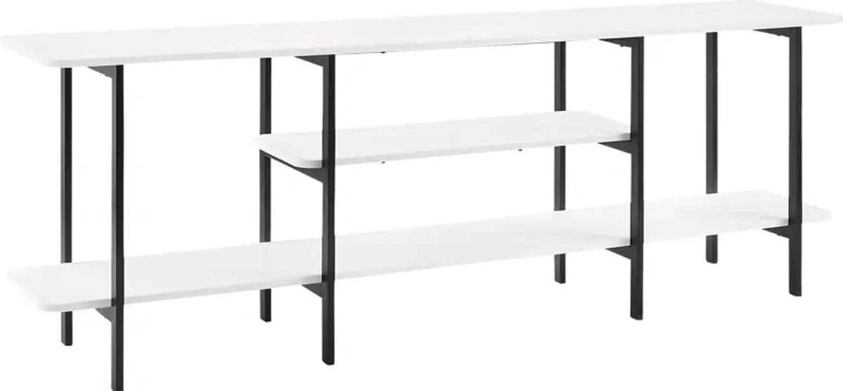 Jessee II White Sofa Table