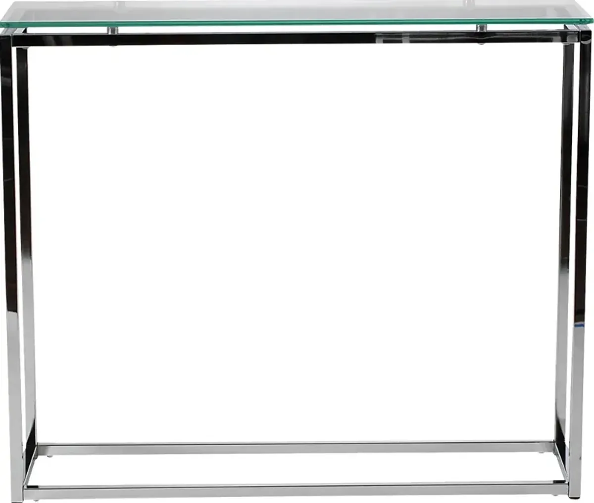 Spidersys Silver Console Table