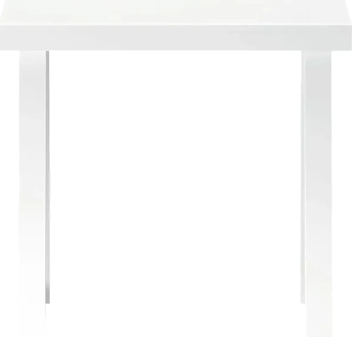 Honela White Console Table