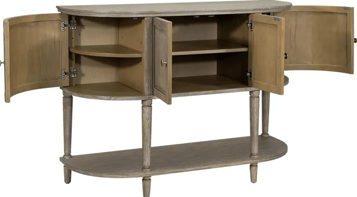 Birmensdorf Beige Sofa Table