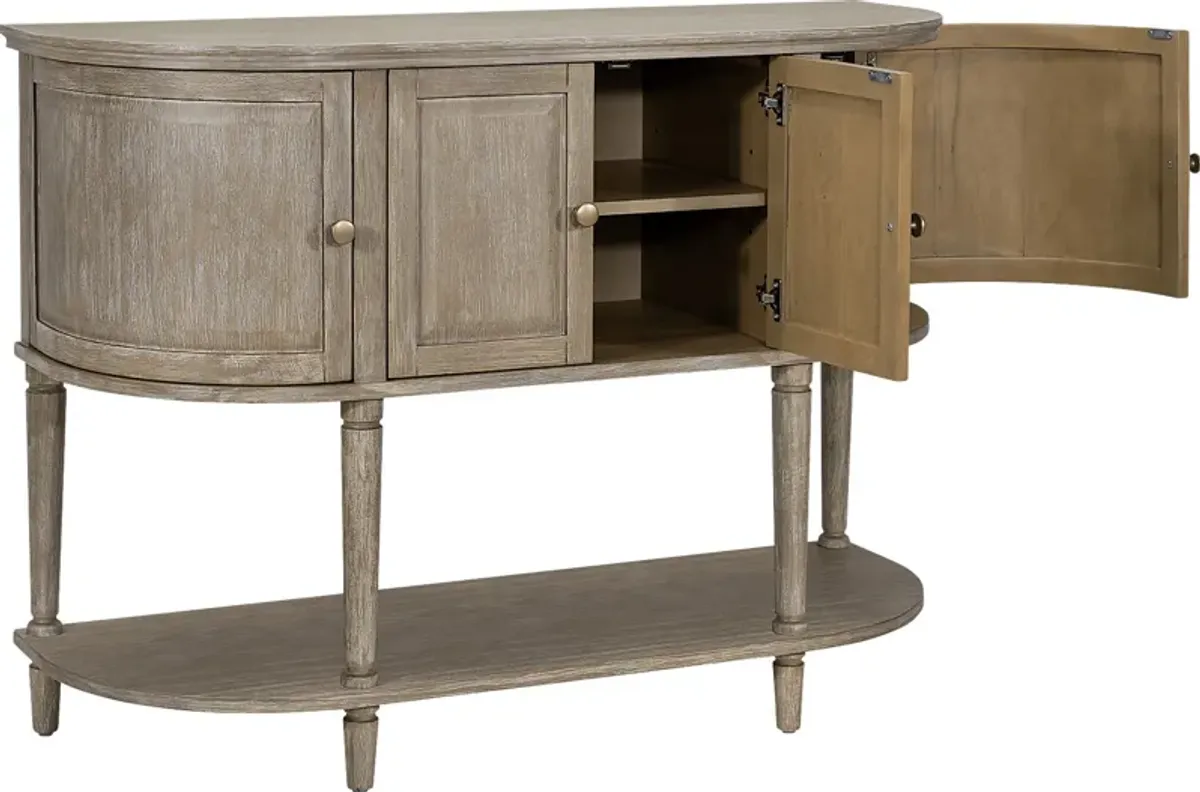 Birmensdorf Beige Sofa Table