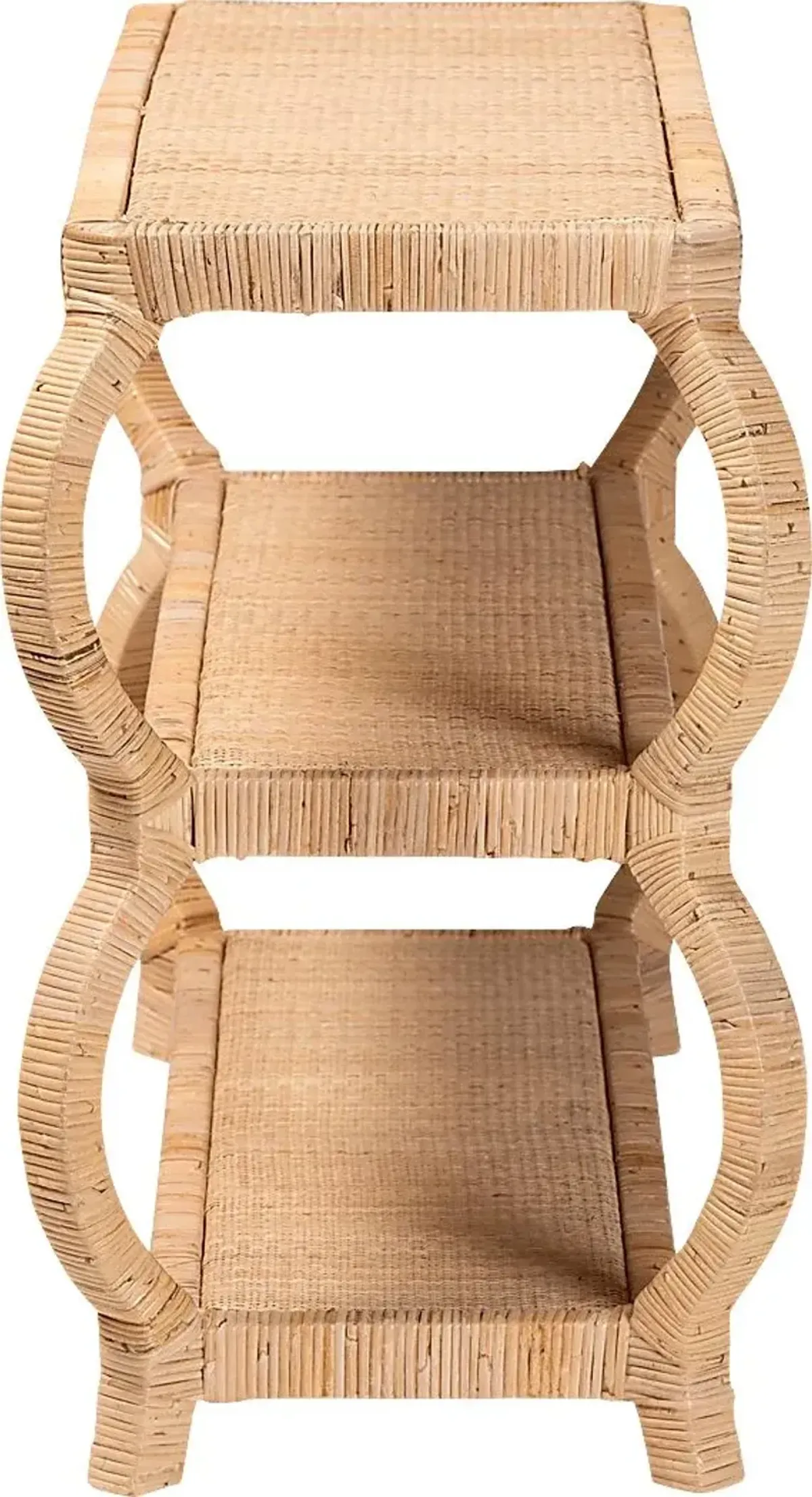 Ridgefly Light Brown Console Table