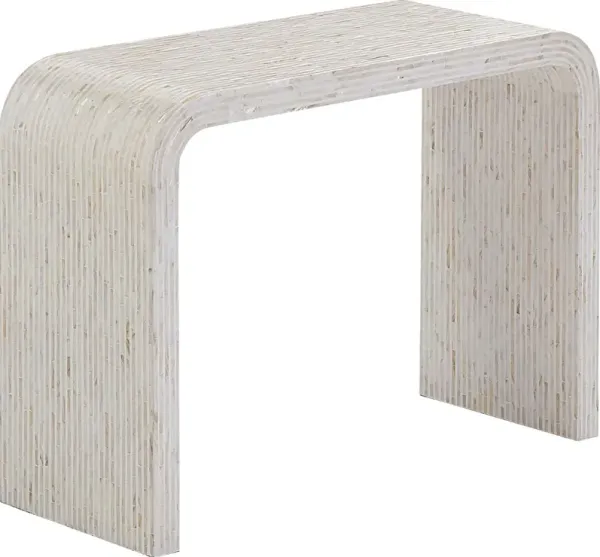Cloudwaz Cream Console Table