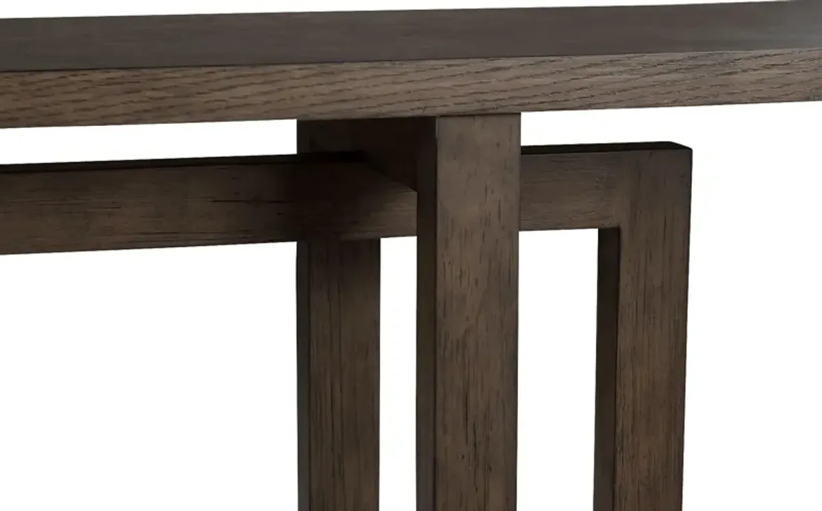 Bluetronics Brown Console Table