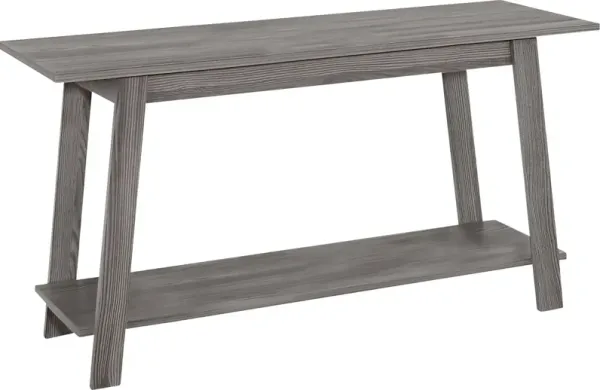 Angelshadow Gray Console Table