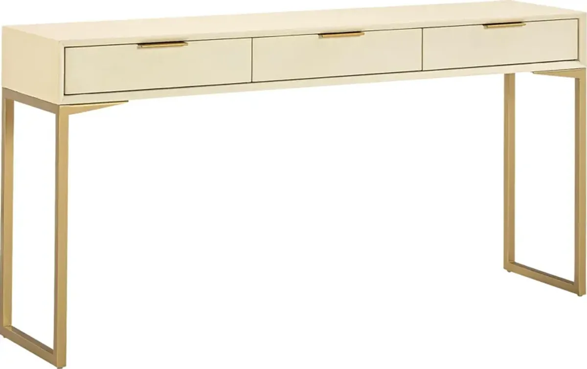 Berrycords Cream Conosle Table
