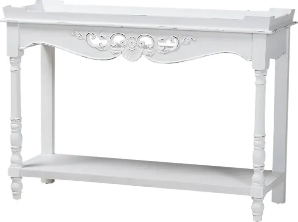 Beedlemart White Console Table