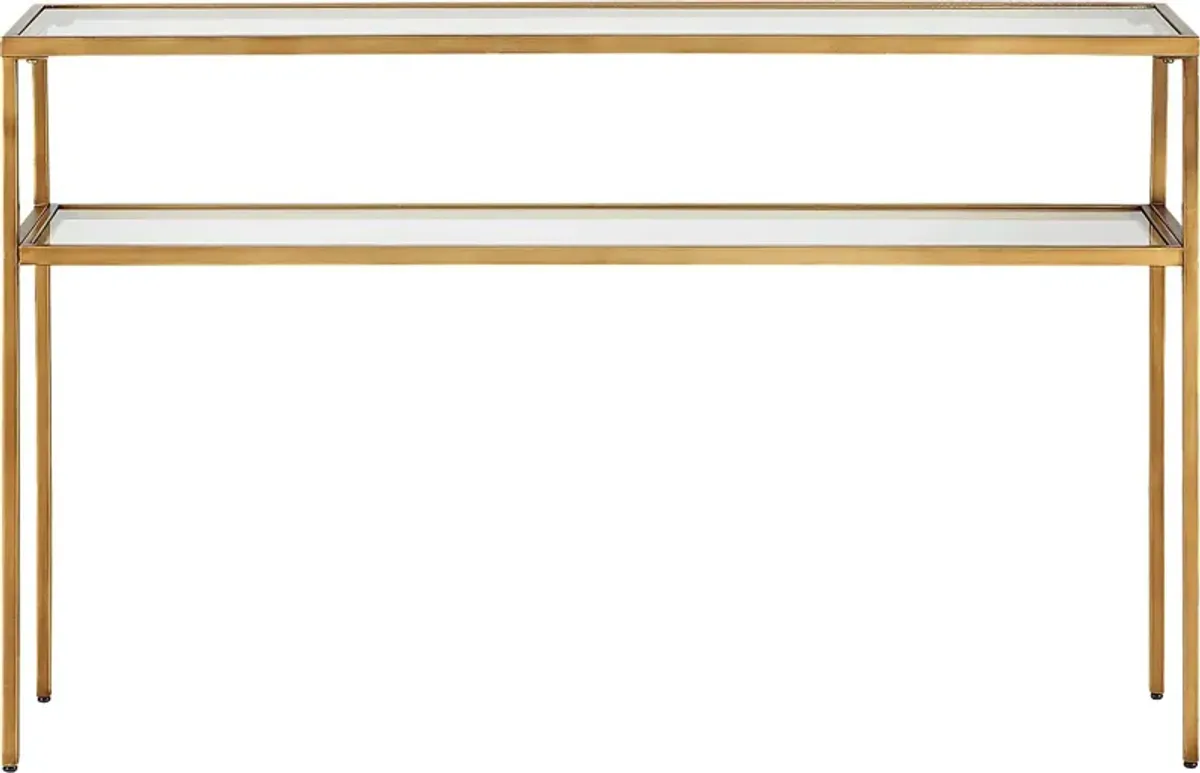 Kande Gold Console Table