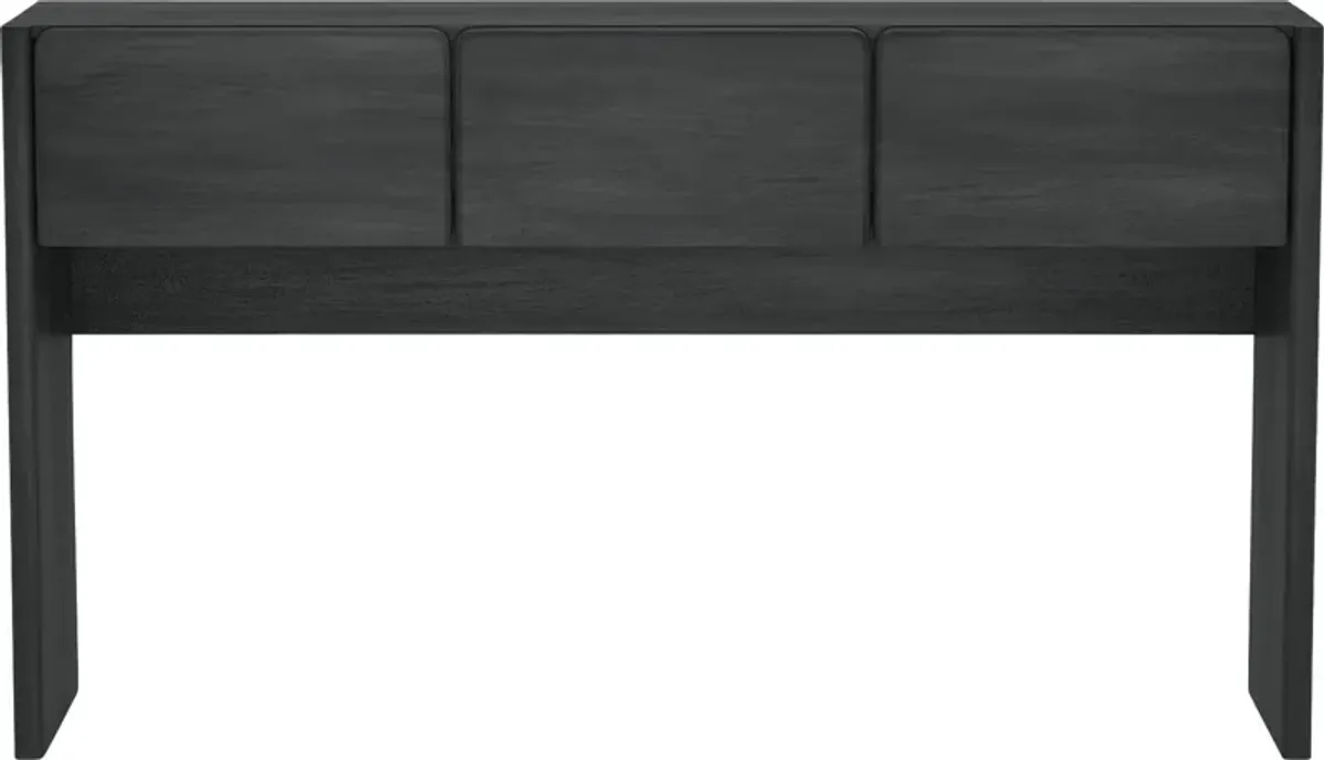 Herosunny Dark Gray Console Table