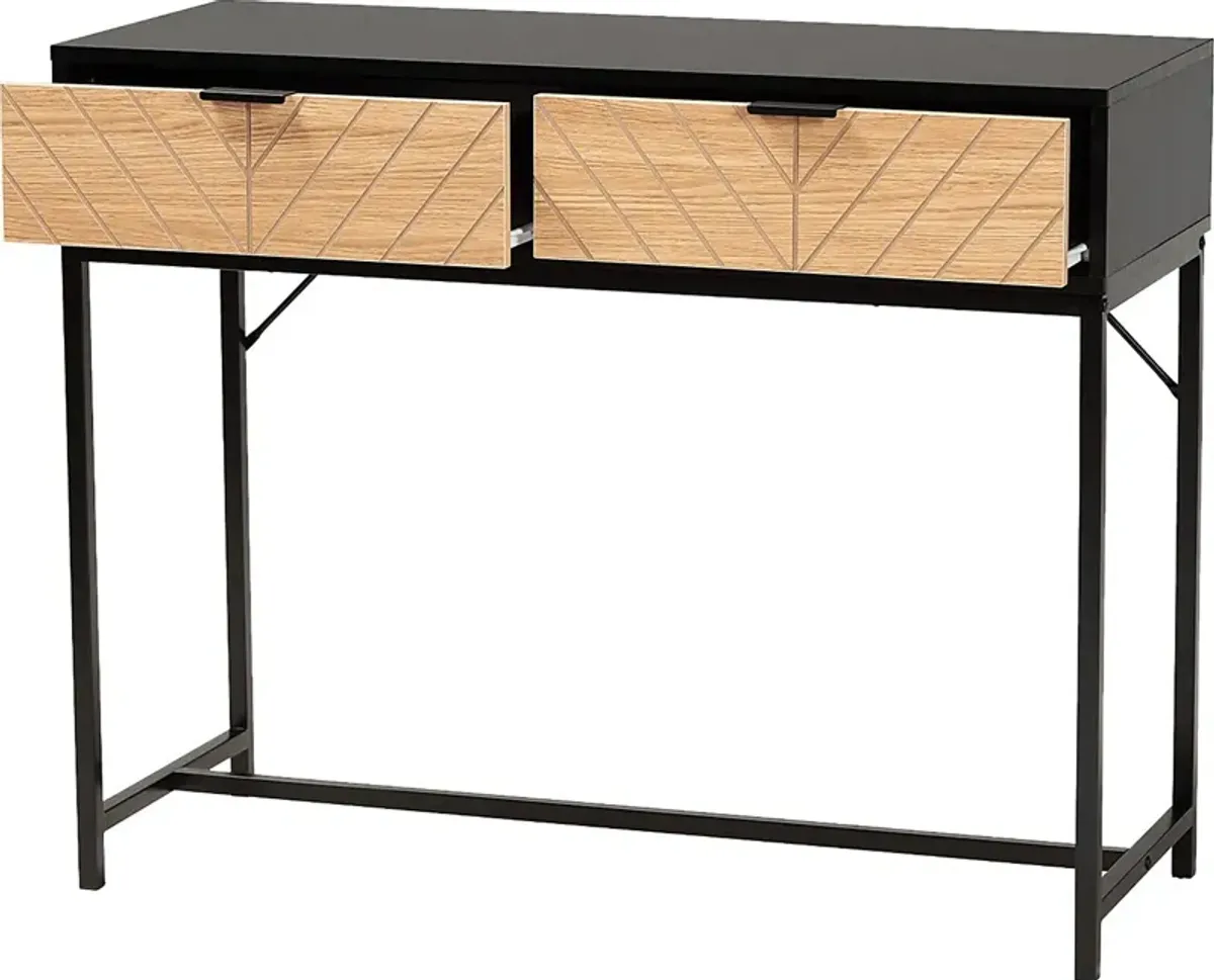 Tripiano Black Sofa Table