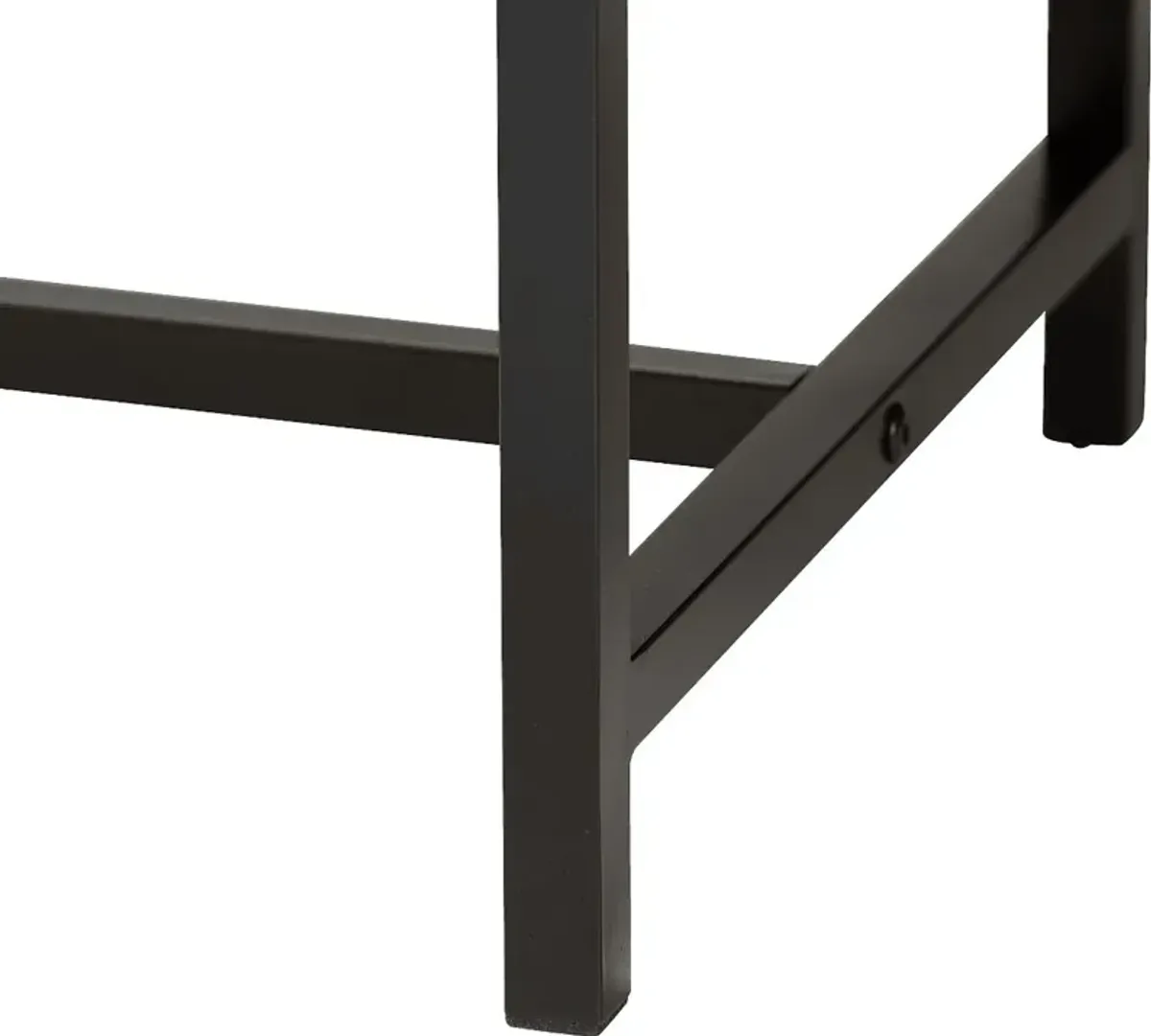 Tripiano Black Sofa Table