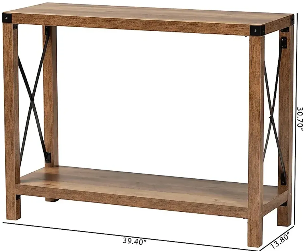 Cunha Brown Sofa Table