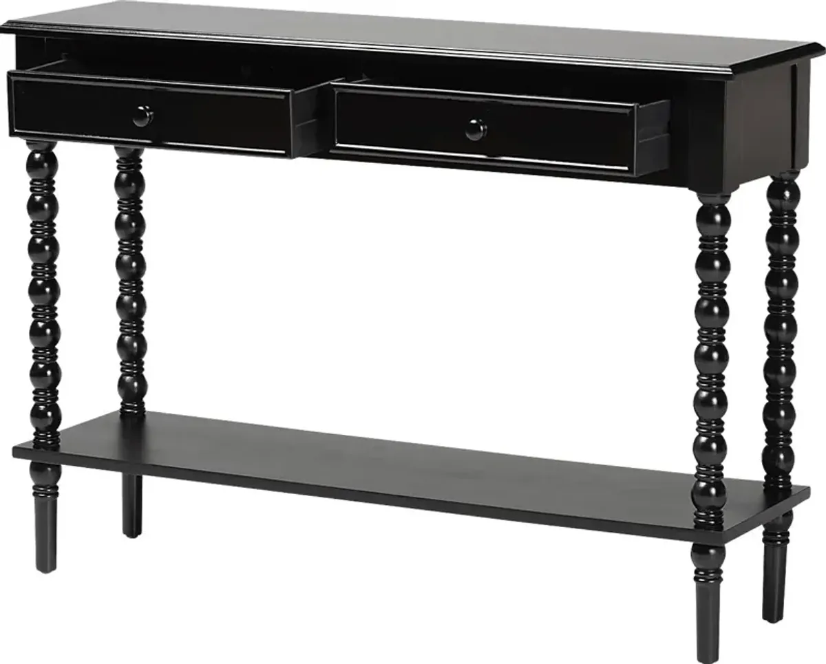 Aurich Black Sofa Table